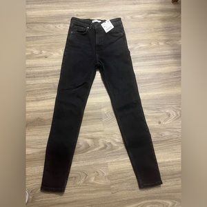 Zara black skinny jeans